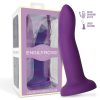 DILDO QUE CAMBIA DE COLOR DE PÚRPURA A ROSA 17cm