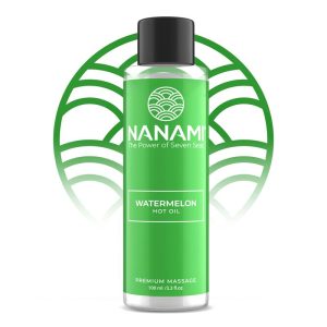 Aceite de Masaje Efecto Calor Aroma a Sandía 100ml Nanami