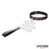 LATETOBED BDSM LINE Collar con Correa 52 cm