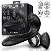 Synkox Girth Gainer con Doble Anillo para el Pene con Vibración